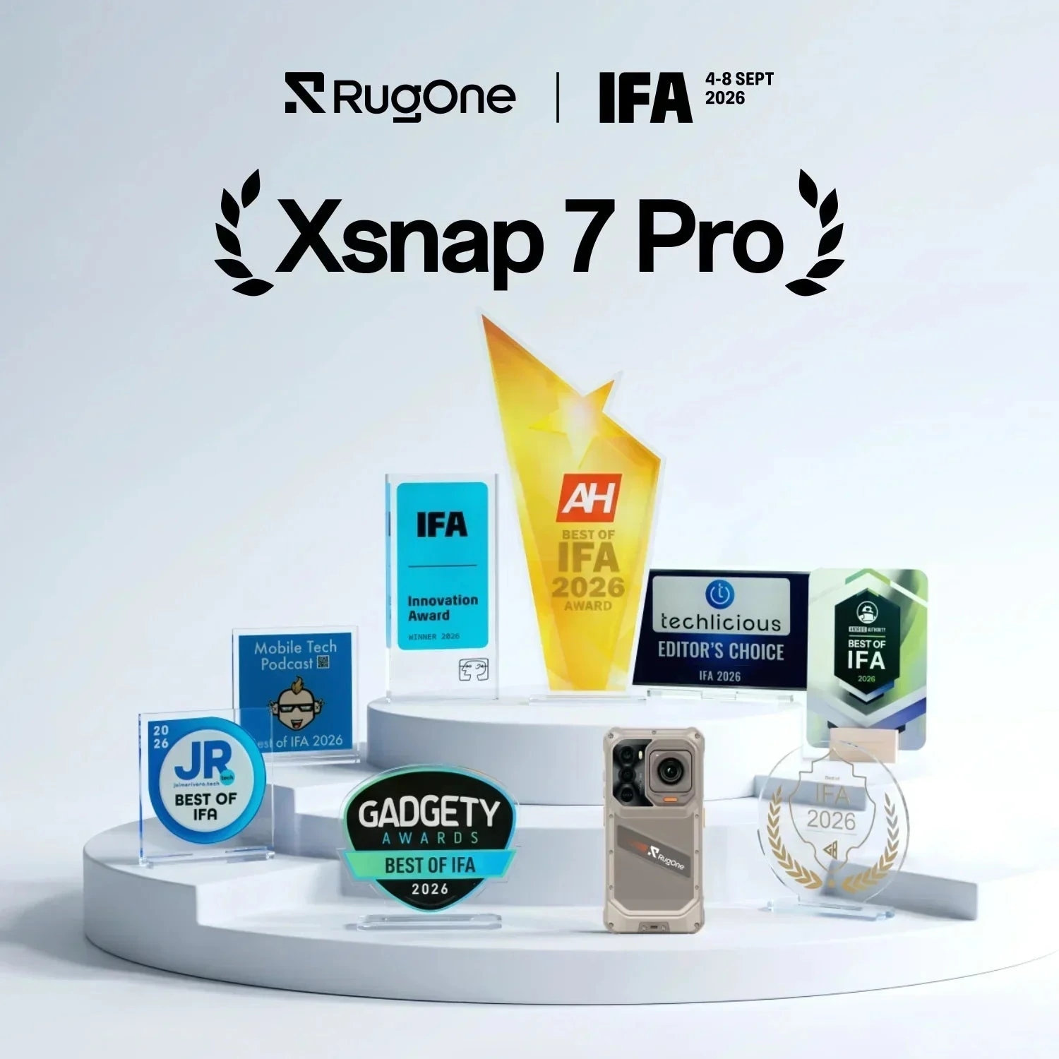 El Xsnap 7 Pro arrasa en los premios de IFA 2026